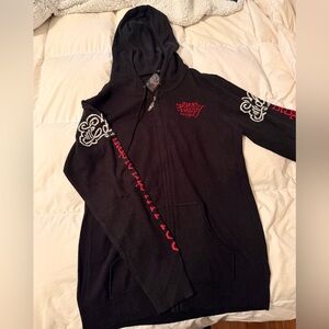 ED Hardy Sweater Zip Up